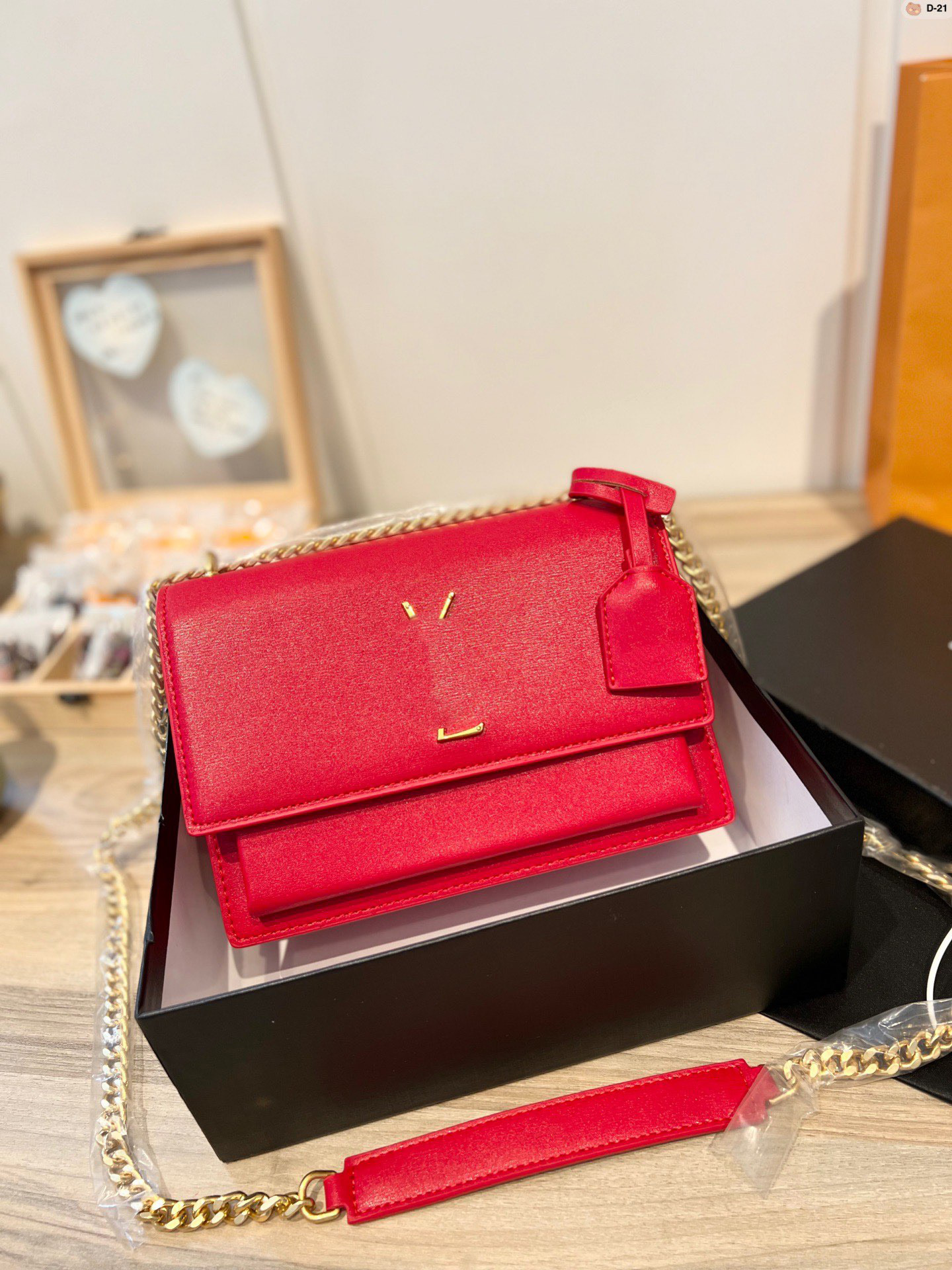 Designers shoulder bag Luxury tote purse handbag message bags cluth top quality Brand classic Genuine leather Crossbody Gift Box Kate Gold Chain cattlehide RED 22CM
Designers shoulder bag Luxury tote purse handbag message bags cluth top quality Brand classic Genuine leather Crossbody Gift Box Kate Gold Chain cattlehide RED 22CM