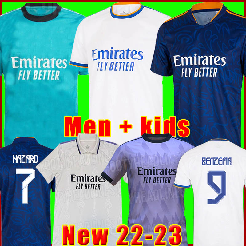 BENZEMA soccer jersey 21 22 23 football shirt VINI JR CAMAVINGA ALABA HAZARD ASENSIO MODRIC MARCELO VALVERDE REAL MADRIDS camiseta men + kid, 22/23 kids home
BENZEMA soccer jersey 21 22 23 football shirt VINI JR CAMAVINGA ALABA HAZARD ASENSIO MODRIC MARCELO VALVERDE REAL MADRIDS camiseta men + kid, 22/23 kids home