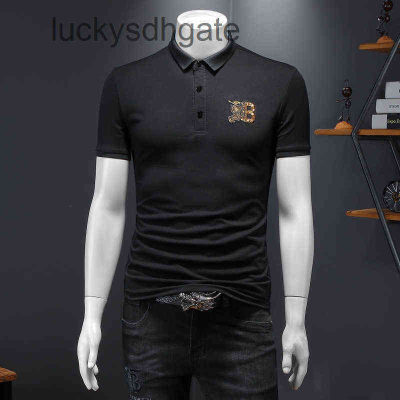 Brand Designer BB R T shirt and Polo Shirt 2022 summer new flocking men's war horse embroidery business casual slim fit Cotton Short Sleeve, White
Brand Designer BB R T shirt and Polo Shirt 2022 summer new flocking men's war horse embroidery business casual slim fit Cotton Short Sleeve, White