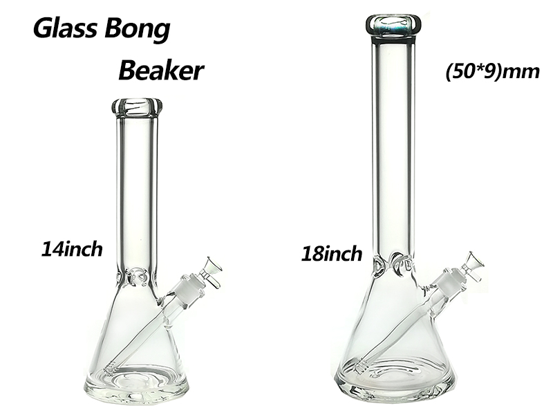 Glass Hookah Bongs & Pipes Rig 9mm 14inch or 18inch Beaker with 1419mm Downstem and bowl 1400G GB027
Glass Hookah Bongs & Pipes Rig 9mm 14inch or 18inch Beaker with 1419mm Downstem and bowl 1400G GB027