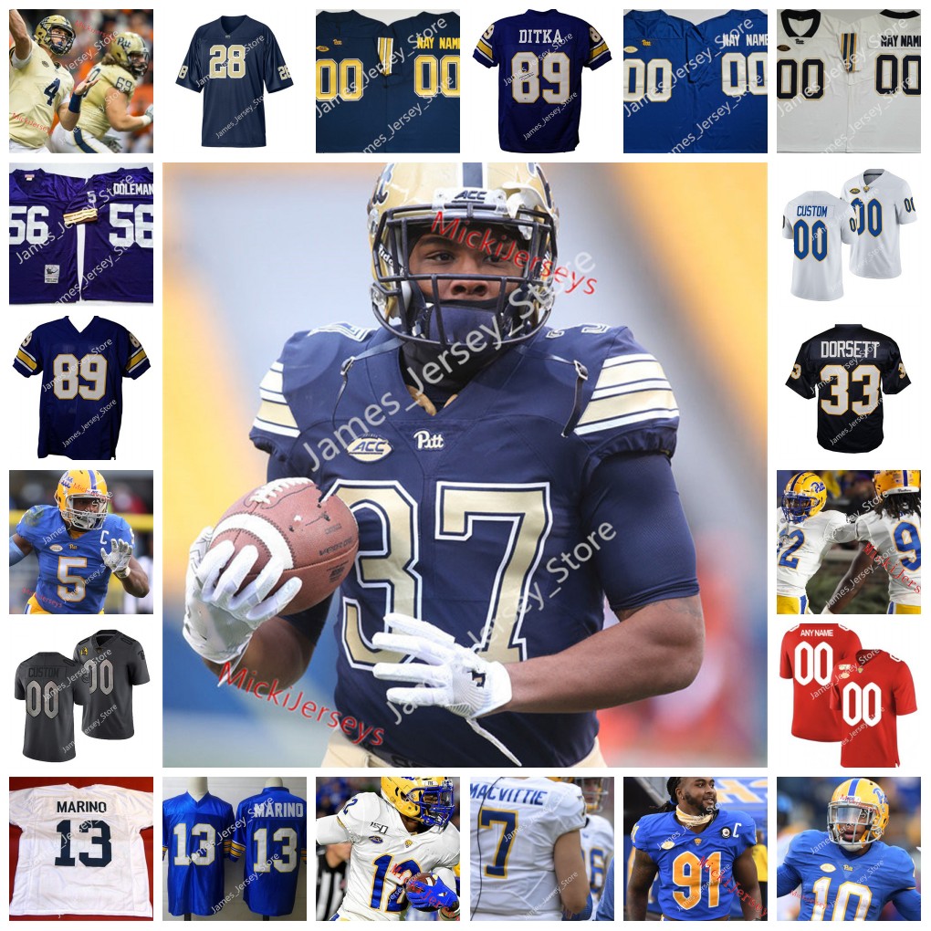 NCAA Custom Pittsburgh Panthers Pitt Stitched Football Jersey 91 Patrick Jones II 97 Jabaal Sheard 7 Tom Savage 87 Rickey Jackson 24 James Conner 25 Darrelle Revis, 15
NCAA Custom Pittsburgh Panthers Pitt Stitched Football Jersey 91 Patrick Jones II 97 Jabaal Sheard 7 Tom Savage 87 Rickey Jackson 24 James Conner 25 Darrelle Revis, 15