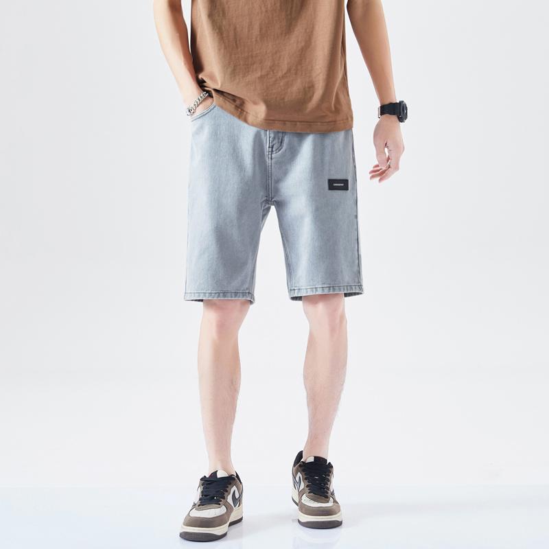 Men' Jeans Summer Knee Length For Men Casual Classic Fit Distressed Denim Short Pants Fashion Male Elastic Waist Stretch TrousersMen, As photo
Men' Jeans Summer Knee Length For Men Casual Classic Fit Distressed Denim Short Pants Fashion Male Elastic Waist Stretch TrousersMen, As photo