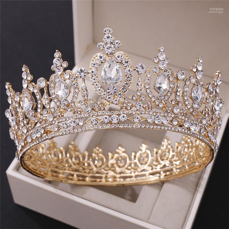 Hair Clips & Barrettes Crystal Vintage Royal Queen King Tiaras And Crowns Women Pageant Prom Diadem Ornaments Wedding Jewelry Accessories Tr
Hair Clips & Barrettes Crystal Vintage Royal Queen King Tiaras And Crowns Women Pageant Prom Diadem Ornaments Wedding Jewelry Accessories Tr