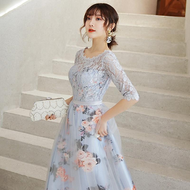 Party Dresses Flower Printed Elegant Bridesmaid Short Lace Half Sleeves Robe Soiree Embroidery Evening Gowns For WomenParty, Green
Party Dresses Flower Printed Elegant Bridesmaid Short Lace Half Sleeves Robe Soiree Embroidery Evening Gowns For WomenParty, Green