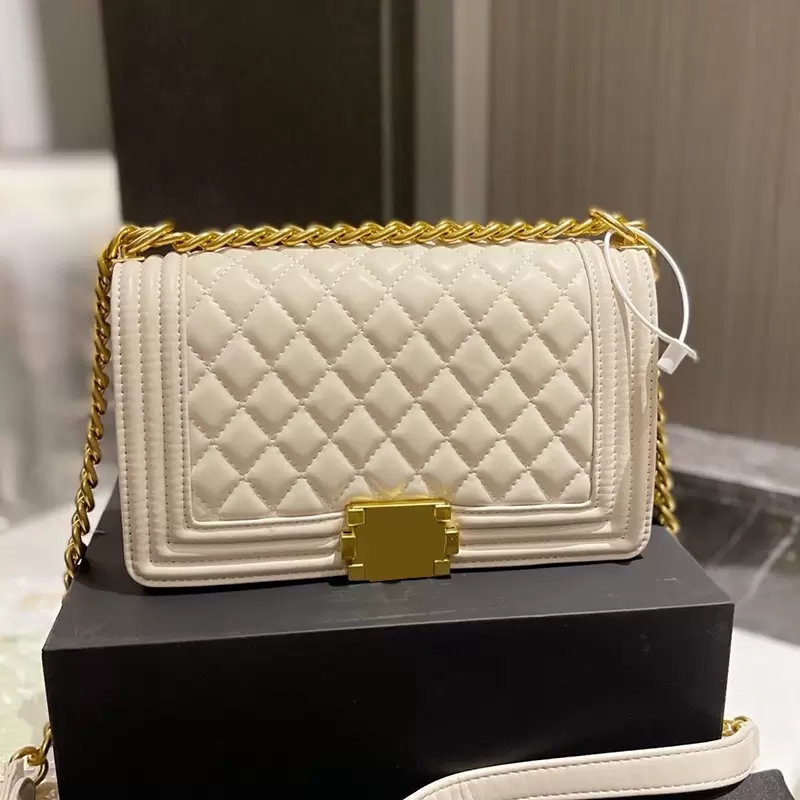 Designer Classic Mini Le Fashion Lambskin Bags Quilted Chain Strap Adjustable Gold Metal Hardware Chain Crossbody Shoulder Purse 5 Colors 25CM Luxury Handbags KK, Extra freight
Designer Classic Mini Le Fashion Lambskin Bags Quilted Chain Strap Adjustable Gold Metal Hardware Chain Crossbody Shoulder Purse 5 Colors 25CM Luxury Handbags KK, Extra freight