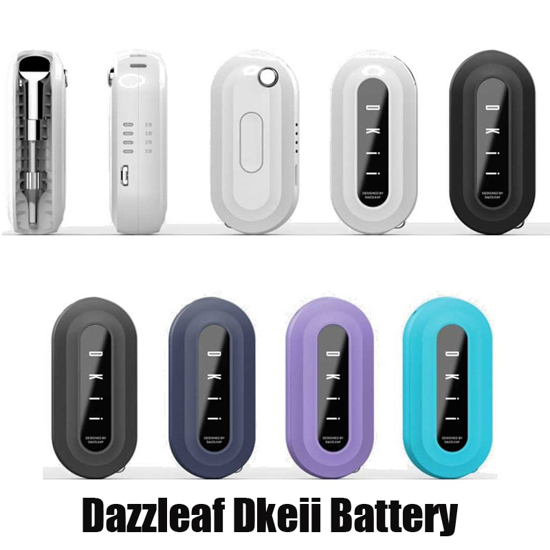Authentic Dazzleaf Dkeii Box Battery 650mAh Preheat Variable Voltage Cartridge Flip Style Mod Pen for 510 Thread Tanks Vape Carts Vs Dazzvape U-Key DEK II
Authentic Dazzleaf Dkeii Box Battery 650mAh Preheat Variable Voltage Cartridge Flip Style Mod Pen for 510 Thread Tanks Vape Carts Vs Dazzvape U-Key DEK II