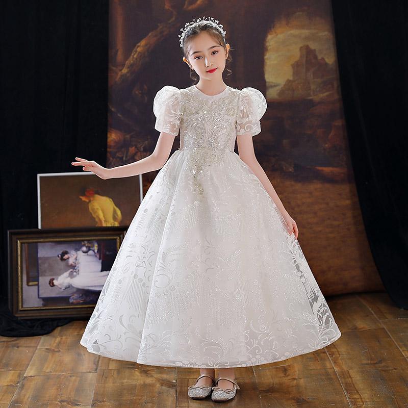 Girl's Dresses Kids Evening Puffy Princess Appliques Lace White Flower Girl For WeddingGirl's
Girl's Dresses Kids Evening Puffy Princess Appliques Lace White Flower Girl For WeddingGirl's
