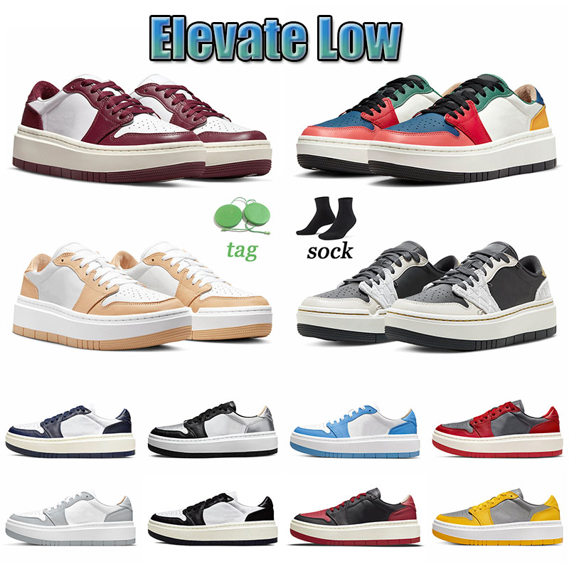 Jumpman 1 Elevate Low Original OG Designer Shoes Black White Onyx Bred Dark Beetroot Removable Beads Silver Toe UNLV Wolf Grey Men Trainers 1s Sneakers Big Size US 12, 36-46 black white
Jumpman 1 Elevate Low Original OG Designer Shoes Black White Onyx Bred Dark Beetroot Removable Beads Silver Toe UNLV Wolf Grey Men Trainers 1s Sneakers Big Size US 12, 36-46 black white