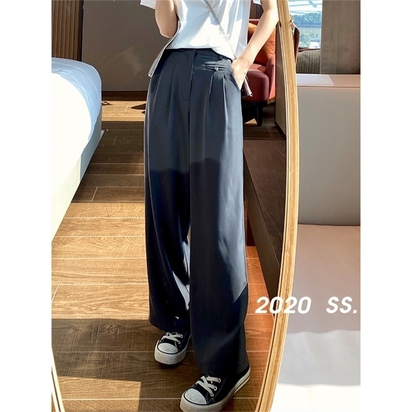 MISHOW Summer Pants Women Fashion Casual Solid Long Trousers High Waist Pleated Loose Clothing MX20B2156 201228, Grey
MISHOW Summer Pants Women Fashion Casual Solid Long Trousers High Waist Pleated Loose Clothing MX20B2156 201228, Grey