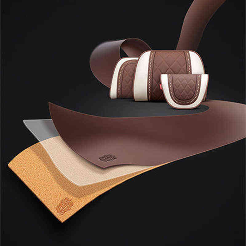 Maybach SClass Napa leather Car Seat Rest Cushion Headrest Car Neck Pillows For Mercedes Headrest Car Accessories H2204222086