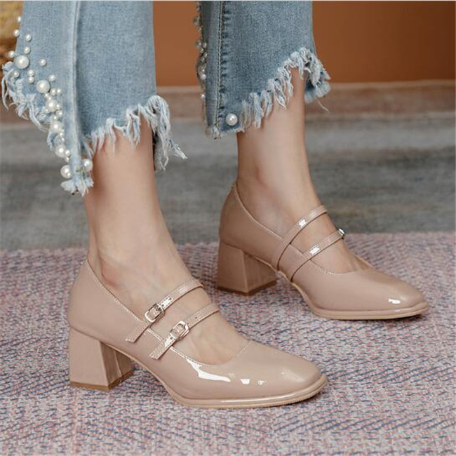 Newest Style Women Pumps Fashion High Heels Sandals Shoes For Ladies Patent Leather Pointed Toe Heel Shoes Female Elegant Pump Shoe, Black
Newest Style Women Pumps Fashion High Heels Sandals Shoes For Ladies Patent Leather Pointed Toe Heel Shoes Female Elegant Pump Shoe, Black