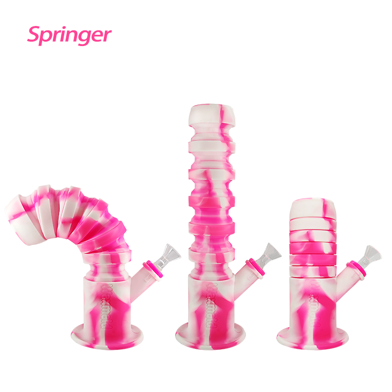 Waxmaid 11.6 inches hookah folding silicone water pipe glass bong dab rigs six mixed colors stock in US 80pcs/carton
Waxmaid 11.6 inches hookah folding silicone water pipe glass bong dab rigs six mixed colors stock in US 80pcs/carton