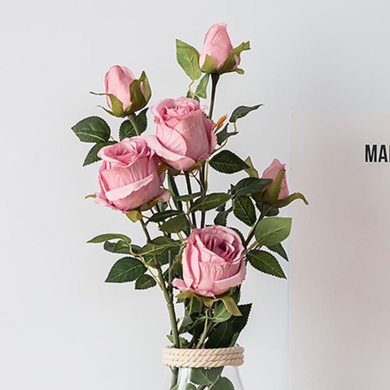 Decorative Flowers & Wreaths 69cm Long Branch European High Quality Artificial Rose 2 Heads Silk Home Decor DIY Fake Bud Wedding Decoration, Red
Decorative Flowers & Wreaths 69cm Long Branch European High Quality Artificial Rose 2 Heads Silk Home Decor DIY Fake Bud Wedding Decoration, Red