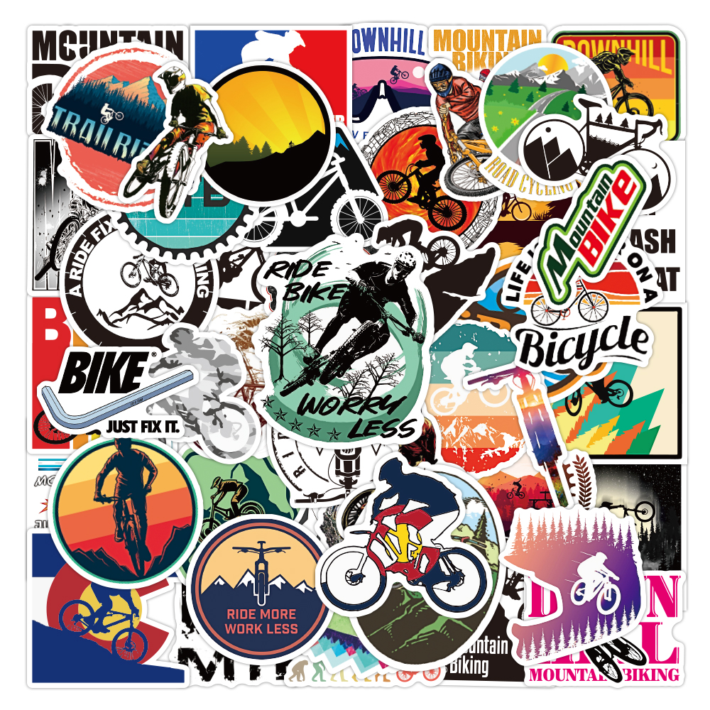 50PCS Mountain Bike Landscape Graffiti Sticker Pack For Trolley Phone Case Laptop Bike Diy Water Cup Waterproof Decals Wholesale, Cartoon
50PCS Mountain Bike Landscape Graffiti Sticker Pack For Trolley Phone Case Laptop Bike Diy Water Cup Waterproof Decals Wholesale, Cartoon