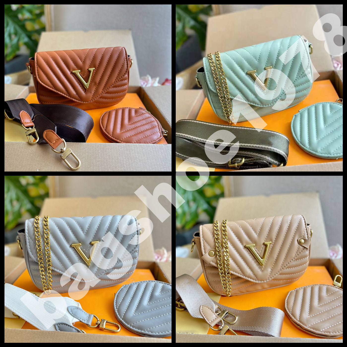 Designer Purse Luxury Bag Brand Handbags High Quality Cosmetic Bags Cross body Messager Purses by bagshoe1978 04, #box
Designer Purse Luxury Bag Brand Handbags High Quality Cosmetic Bags Cross body Messager Purses by bagshoe1978 04, #box