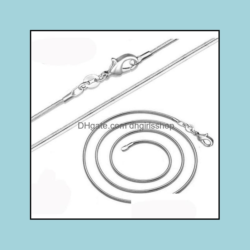 Chains Necklaces Pendants Jewelry European And American Retro Smooth Snake Womens Necklace Size 16 18 20 22 24 26 28 Dhy7Z
Chains Necklaces Pendants Jewelry European And American Retro Smooth Snake Womens Necklace Size 16 18 20 22 24 26 28 Dhy7Z