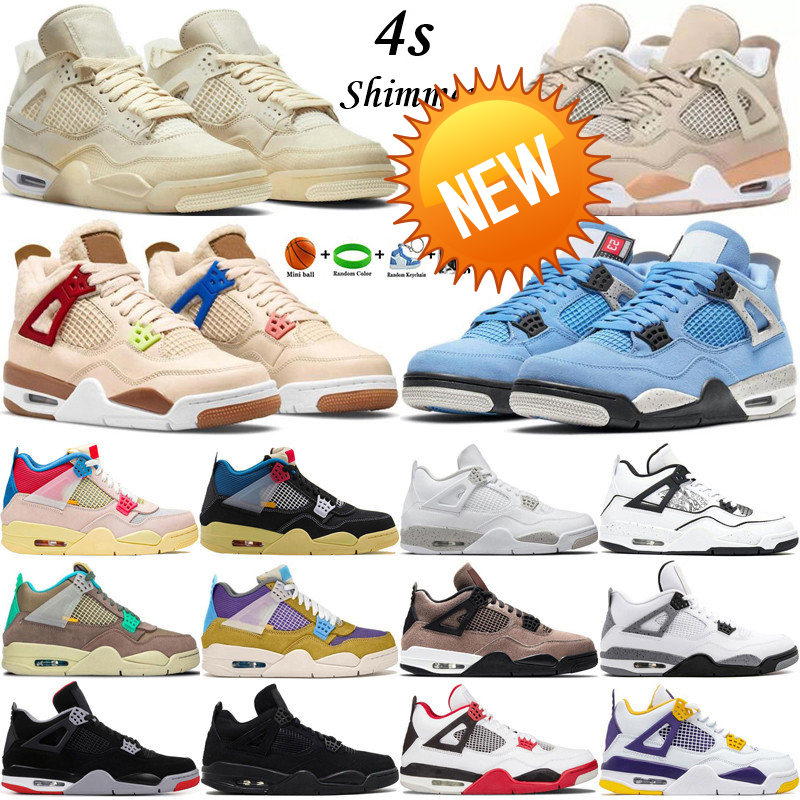 4 2023 Jumpman High OG 4s Mens Basketball Shoes Shimmer Sail University Blue The Wild Things Guava Noir Black Cat Fire Red Diy Men Sports, 39
4 2023 Jumpman High OG 4s Mens Basketball Shoes Shimmer Sail University Blue The Wild Things Guava Noir Black Cat Fire Red Diy Men Sports, 39