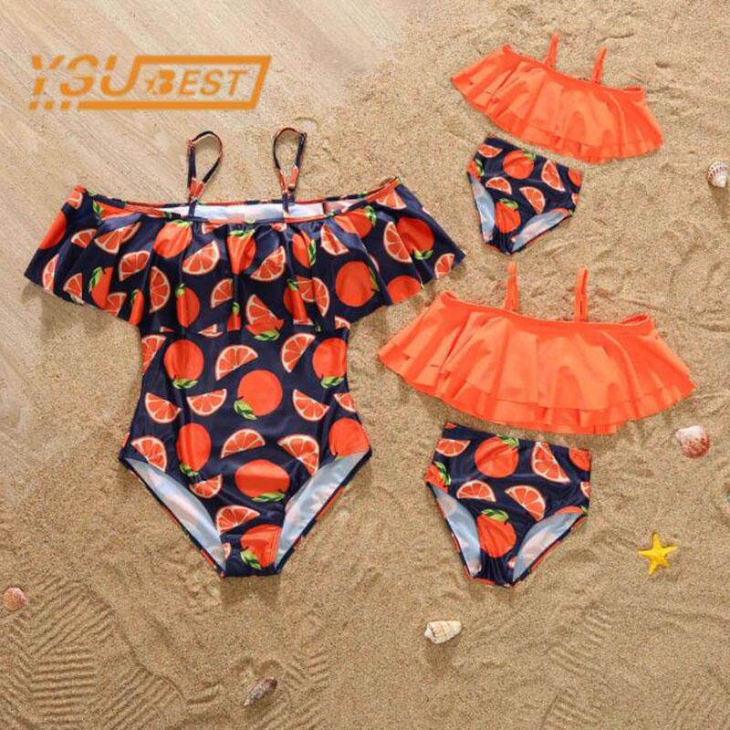 Family Matching Outfits Look Mother Daughter Mommy Swimsuit Orange Printing Clothes Clothing SwimsuitFamily, 815 black
Family Matching Outfits Look Mother Daughter Mommy Swimsuit Orange Printing Clothes Clothing SwimsuitFamily, 815 black