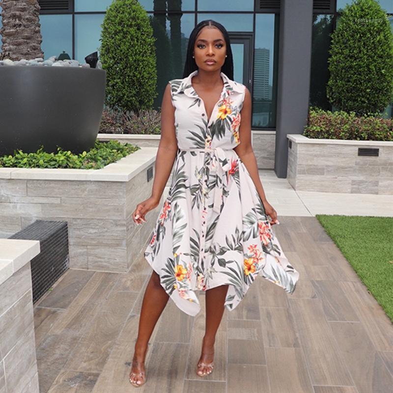 Casual Dresses 2022 Fashion Summer Street Girl Style Long Sleeveless Lapel Printed Mid, White
Casual Dresses 2022 Fashion Summer Street Girl Style Long Sleeveless Lapel Printed Mid, White
