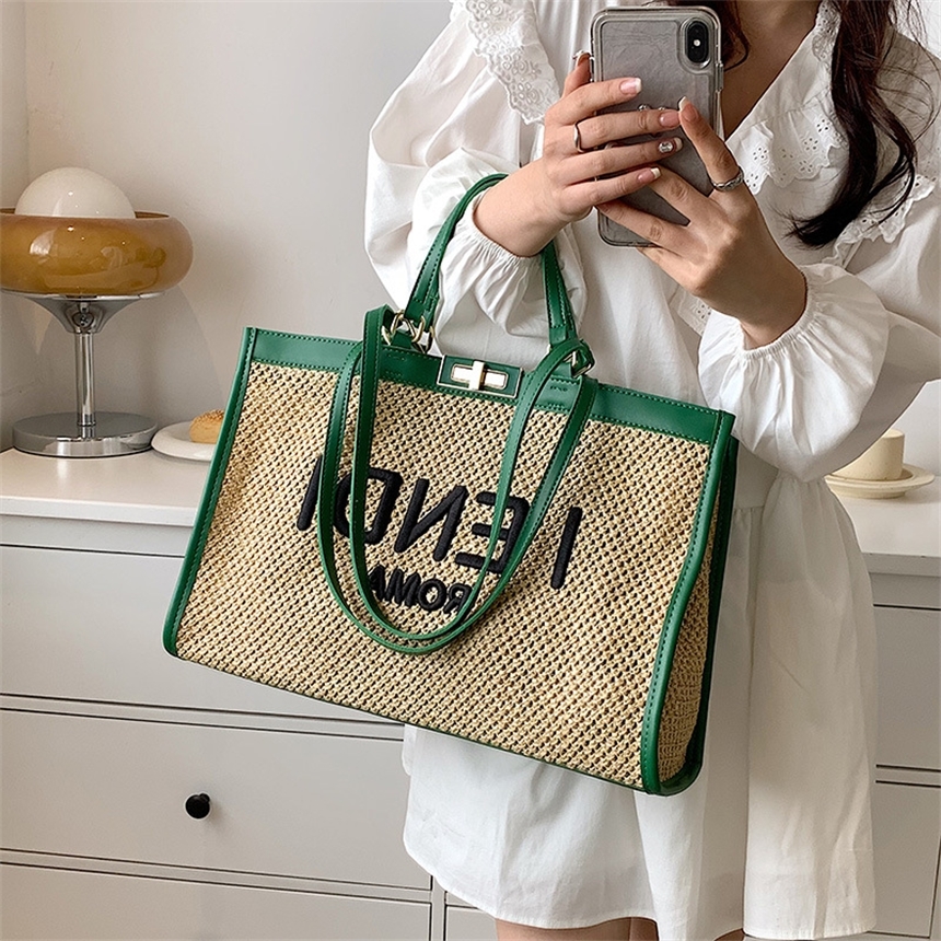 62% OFF 2022 trendy s Large capacity women's new summer popular straw single shoulder bag versatile ins portable commuter Tote Bag, Bj219 black
62% OFF 2022 trendy s Large capacity women's new summer popular straw single shoulder bag versatile ins portable commuter Tote Bag, Bj219 black