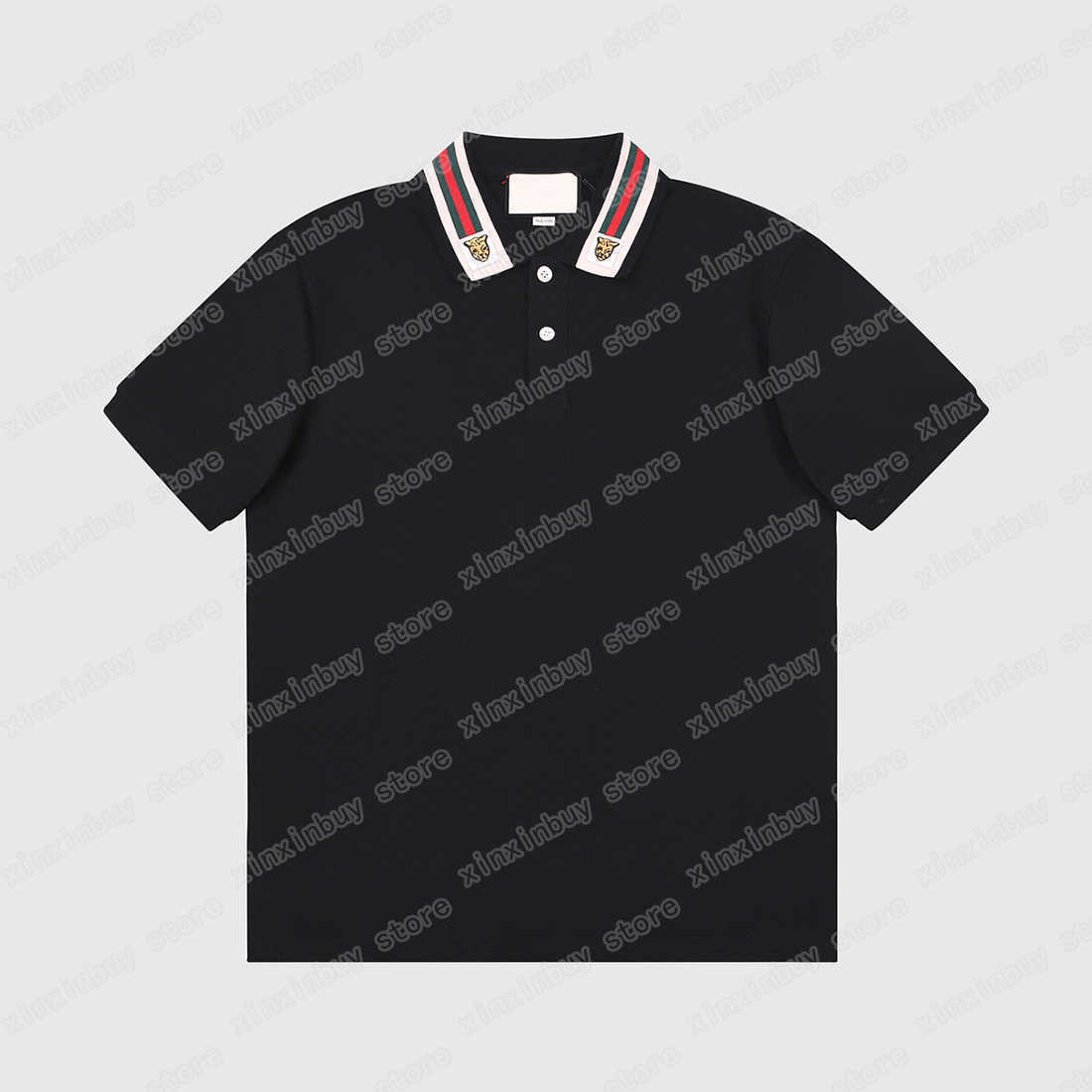 22ss Men Designers t shirts polo Tiger lapel SONGS short sleeve Man Lapel Streetwear black white xinxinbuy S-XL
22ss Men Designers t shirts polo Tiger lapel SONGS short sleeve Man Lapel Streetwear black white xinxinbuy S-XL