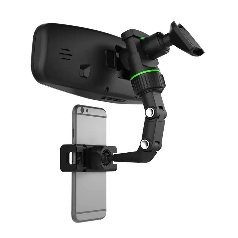 Universal Mount Phone Holder Multifunctional Rotate 360 Degrees Car Rearview Mirror Suspension Holders for Smartphone GPS Bracket