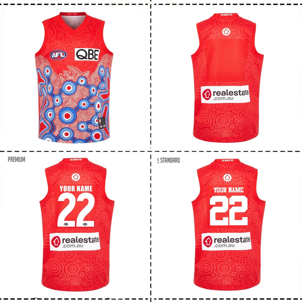 2022 SYDNEY SWANS AFL INDIGENOUS DREAMTIME GUERNSEY 2022/2023 Sydney Swans Guernsey Home/Away Rugby Jersey size S, 2022 guernsey jersey
2022 SYDNEY SWANS AFL INDIGENOUS DREAMTIME GUERNSEY 2022/2023 Sydney Swans Guernsey Home/Away Rugby Jersey size S, 2022 guernsey jersey