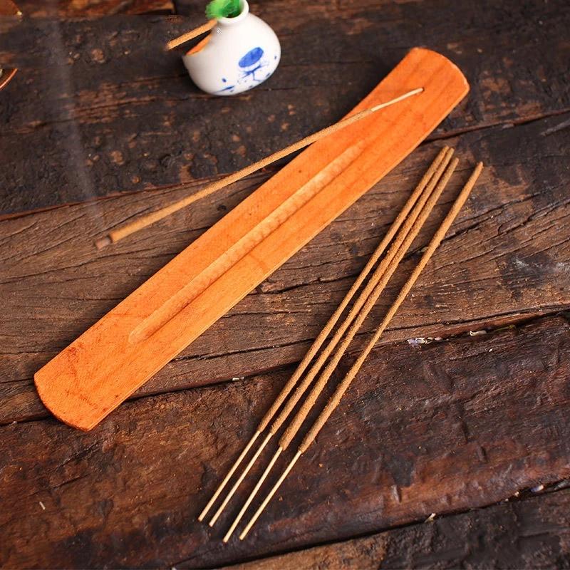 Sublimation Artracyse Pine Wood Incense Board Indian Stick Long Incense Holders Simple Solid Wooden Incenses Holder Home Decoratio2594303