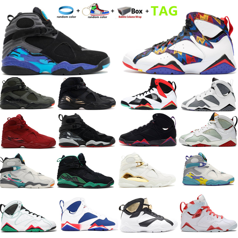 Discount VII 7 7S Men Basketball Shoes Bordeaux Hare VIII 8 8S Aqua ool Grey South Beach Bred Tree Peat Sports Sneakers Trainers Pantone Sweater French Blue Size:36-47, Shoebox
Discount VII 7 7S Men Basketball Shoes Bordeaux Hare VIII 8 8S Aqua ool Grey South Beach Bred Tree Peat Sports Sneakers Trainers Pantone Sweater French Blue Size:36-47, Shoebox
