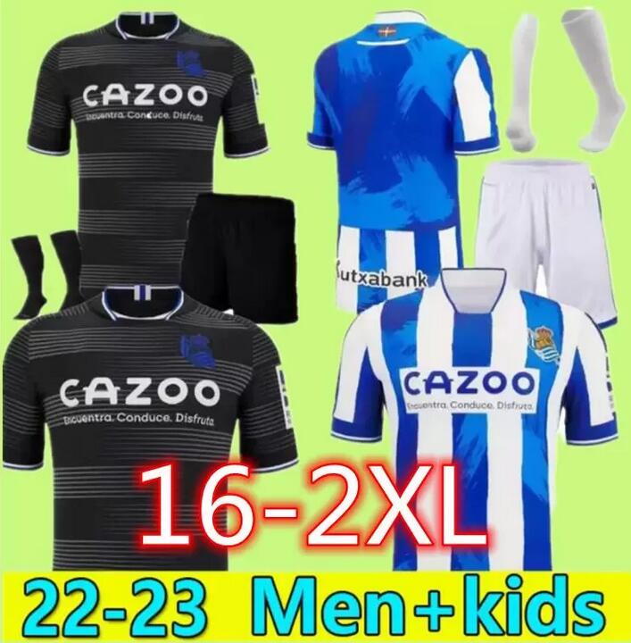 2022 2023 Real Sociedad Soccer Jerseys Copa del Rey Final 22 23 OYARZABAL SILVA ISAK MERINO
2022 2023 Real Sociedad Soccer Jerseys Copa del Rey Final 22 23 OYARZABAL SILVA ISAK MERINO