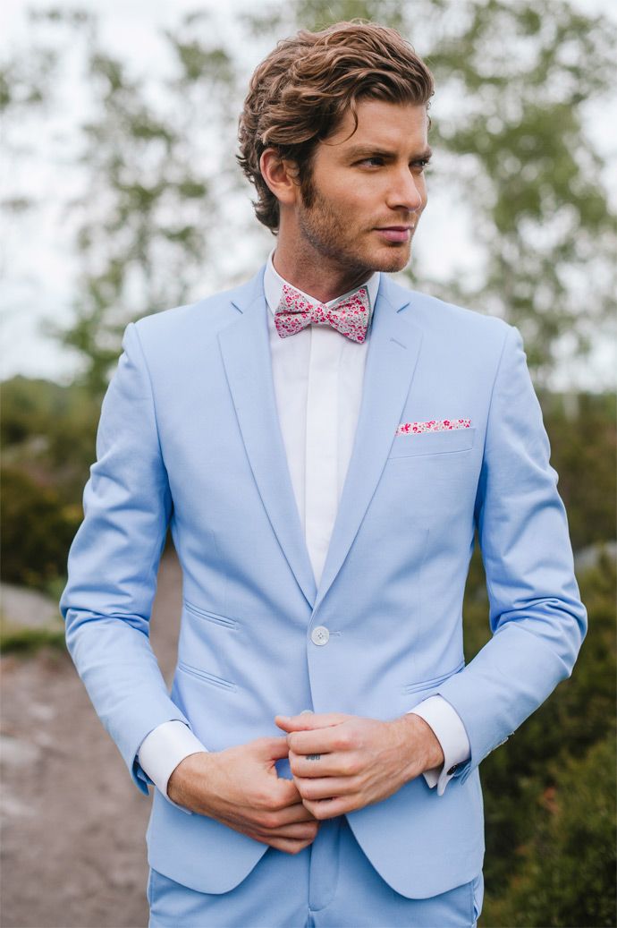 Light Men's Suit Notched Lapel Blazers Wedding Male Tuxedos Slim Fit Groom Wear 2 Pieces Set Prom Jacket And Pants