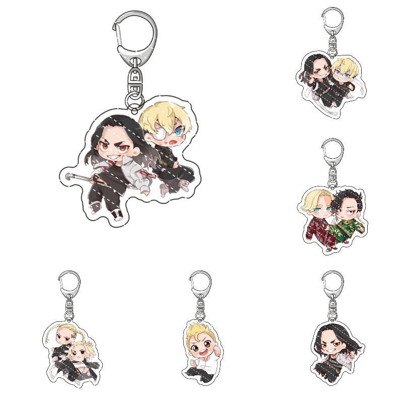 Keychains Anime Tokyo Revengers Figure Manjiro Ken Takemichi Hinata Atsushi Cosplay Acrylic Keychain Woman Bag Pendant Accessories Gifts 
Keychains Anime Tokyo Revengers Figure Manjiro Ken Takemichi Hinata Atsushi Cosplay Acrylic Keychain Woman Bag Pendant Accessories Gifts