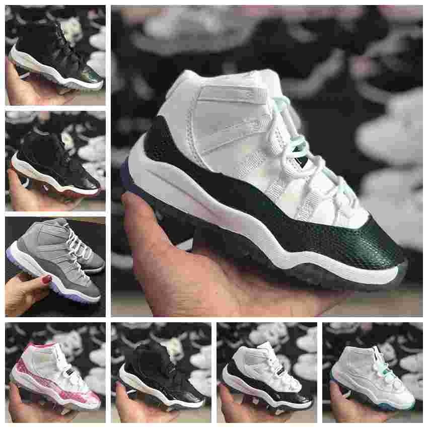 Top Designer Bred XI 11S Kids Basketball Shoes Gym Red Infant & Children toddler Gamma Blue Concord 11 trainers boy girl tn sneakers Space Jam Child Kids Eur 28-35
Top Designer Bred XI 11S Kids Basketball Shoes Gym Red Infant & Children toddler Gamma Blue Concord 11 trainers boy girl tn sneakers Space Jam Child Kids Eur 28-35