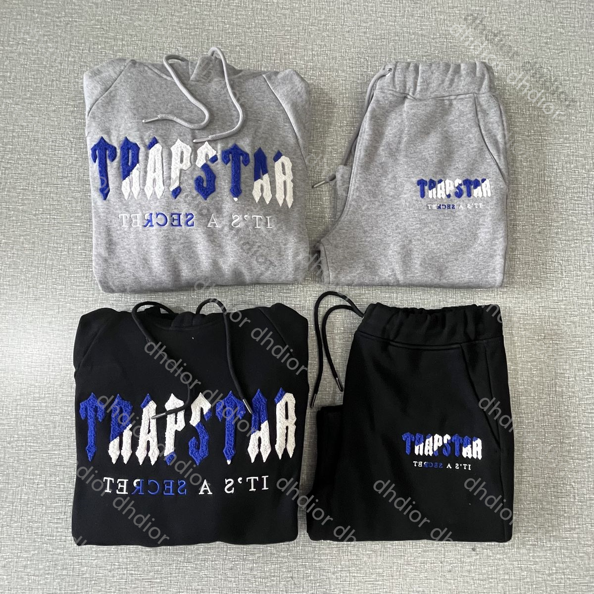 1 to 1 High Quality Trapstar Men Sports Suit tracksuit Blue Embroidered Letters Hoodie European and American Street Fashion Versatile Pullover Jacket shorts suit, Extra shipping only
1 to 1 High Quality Trapstar Men Sports Suit tracksuit Blue Embroidered Letters Hoodie European and American Street Fashion Versatile Pullover Jacket shorts suit, Extra shipping only