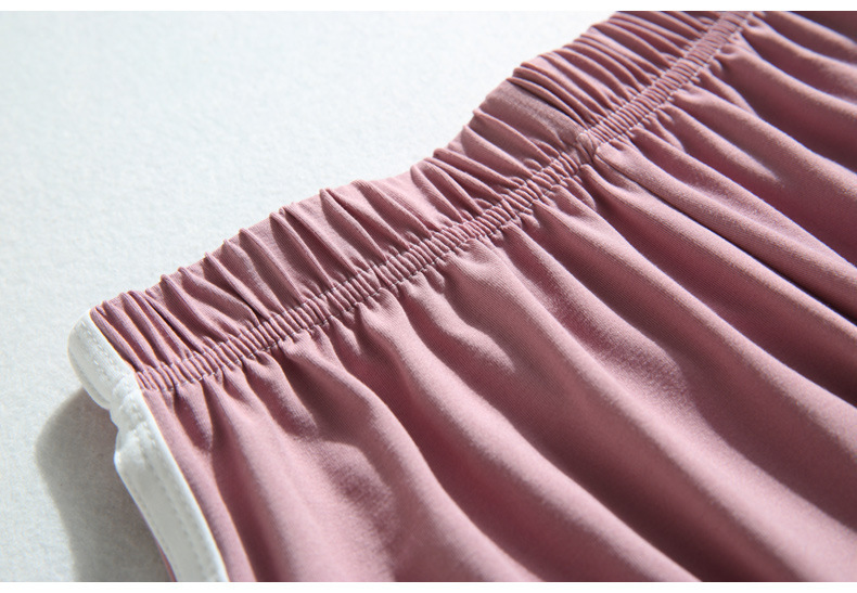 Sports shorts women summer casual wear threequarter pants Korean fashion yoga beach pants candy color pants 220527