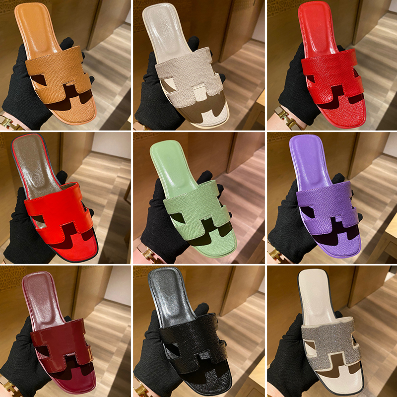 Fashion Designer Slippers Oran Sandal Women H Sandals Ladies Luxury Flat Slides Genuine Leather Cream Red Black Purple Summer Beach Shoes Sexy Sliders Flip Flops, B21 onyx 36-47
Fashion Designer Slippers Oran Sandal Women H Sandals Ladies Luxury Flat Slides Genuine Leather Cream Red Black Purple Summer Beach Shoes Sexy Sliders Flip Flops, B21 onyx 36-47