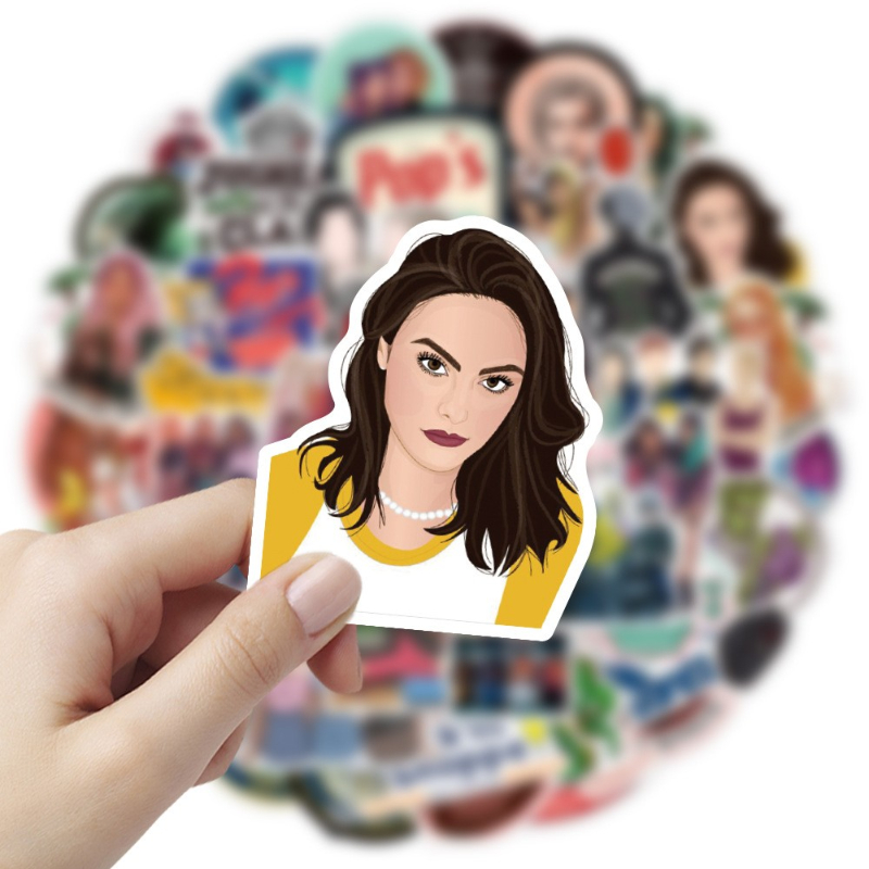 50Pcs Classic TV Show Riverdale stickers Graffiti Kids Toy Skateboard car Motorcycle Bicycle Sticker Decals Wholesale