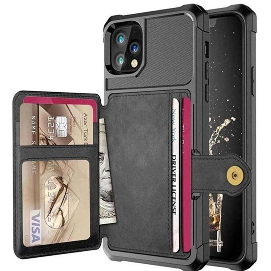 Shockproof PU Leather Credit Card Slots Holder Wallet Cases For iPhone 12 Pro Max 13 Mini 11 XS XR X 8 7 6 Plus209P, Rose gold
Shockproof PU Leather Credit Card Slots Holder Wallet Cases For iPhone 12 Pro Max 13 Mini 11 XS XR X 8 7 6 Plus209P, Rose gold