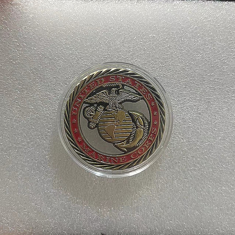 Gifts US Marine Corps Souvenir Coin Hollow Out Collectible Collection Art Veteran Military Fans Copper Plated Commemorative Coin.cx
Gifts US Marine Corps Souvenir Coin Hollow Out Collectible Collection Art Veteran Military Fans Copper Plated Commemorative Coin.cx
