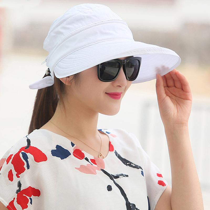 Ball Caps Spring Summer Empty Top Sun Hat For Women Soft Big Brim Outdoor Casual Visor Cap Simple Solid Color UV Protection Beach, Beige
Ball Caps Spring Summer Empty Top Sun Hat For Women Soft Big Brim Outdoor Casual Visor Cap Simple Solid Color UV Protection Beach, Beige