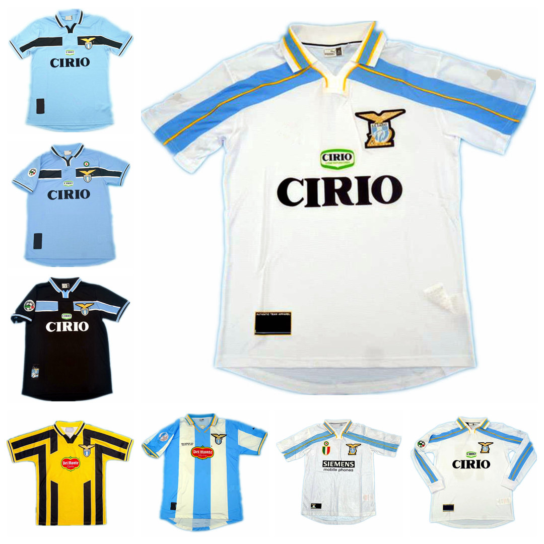 LAZIO 98 99 00 01 SOCCER JERSEYS maillot classic vintage camisetas football shirts Uniforms men home away NESTA SALAS NEDVED INZAGHI SIMEONE VERON CRESPO STANKOVIC, 99-00 centenary white home long league
LAZIO 98 99 00 01 SOCCER JERSEYS maillot classic vintage camisetas football shirts Uniforms men home away NESTA SALAS NEDVED INZAGHI SIMEONE VERON CRESPO STANKOVIC, 99-00 centenary white home long league
