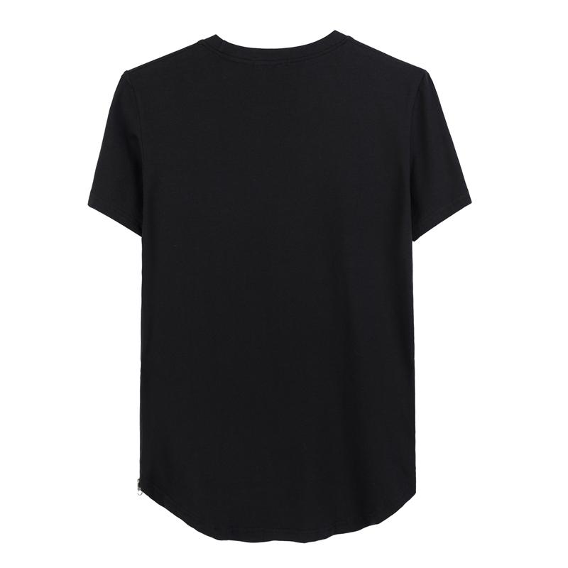 Men' T-Shirts Summer Version Of The Korean Long Side Zipper Park Half-sleeve Round Collar T-shirt Jacket Short-sleeved HighMen, Black
Men' T-Shirts Summer Version Of The Korean Long Side Zipper Park Half-sleeve Round Collar T-shirt Jacket Short-sleeved HighMen, Black