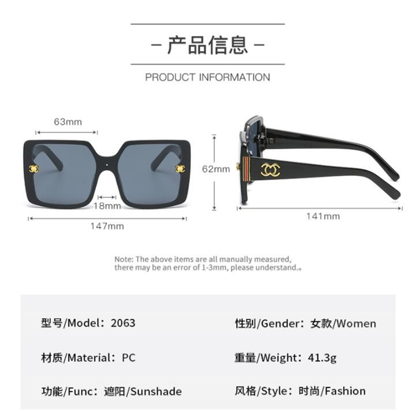 2022 explosive letter decoration temperament glasses Men's luxury leisure sunshade UV400 Black sunglasses wholesale
2022 explosive letter decoration temperament glasses Men's luxury leisure sunshade UV400 Black sunglasses wholesale