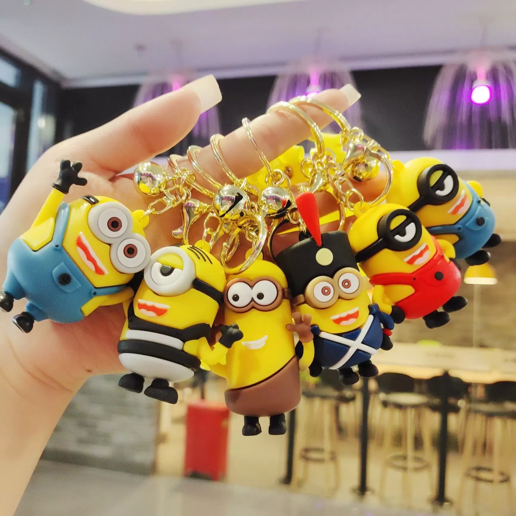 New Keychain Net Red Personality Dad Keychain Fashion Pendant Keychains Anime Peripheral Backpack Accessories, Multicolor
New Keychain Net Red Personality Dad Keychain Fashion Pendant Keychains Anime Peripheral Backpack Accessories, Multicolor
