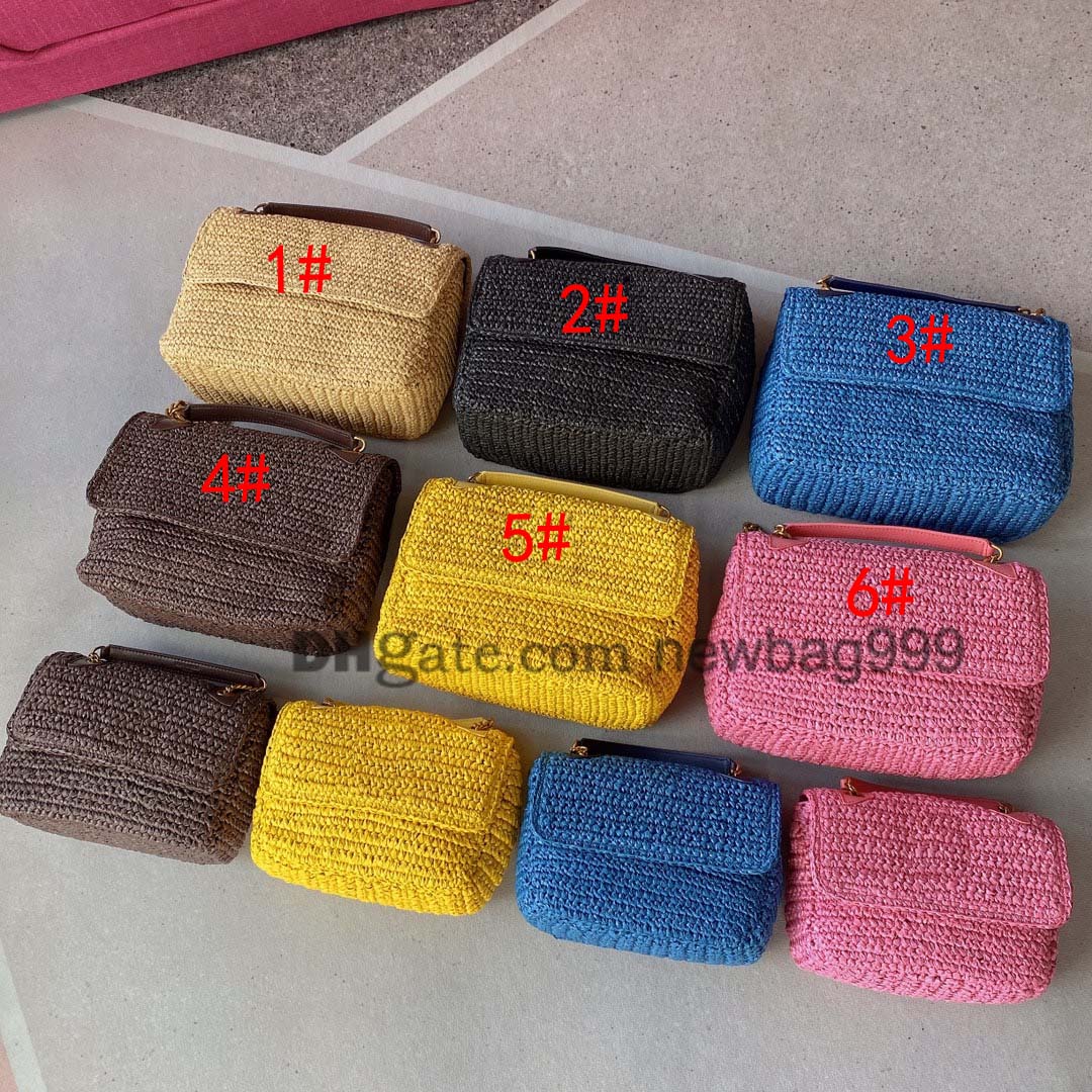 Top Tier Quality Luxury Designer Straw Woven Shoulder Bag Classic Flap Handbag Women Lafite Grass Designer Chain Crossbody Bags Woman large beach handbags, Beige
Top Tier Quality Luxury Designer Straw Woven Shoulder Bag Classic Flap Handbag Women Lafite Grass Designer Chain Crossbody Bags Woman large beach handbags, Beige