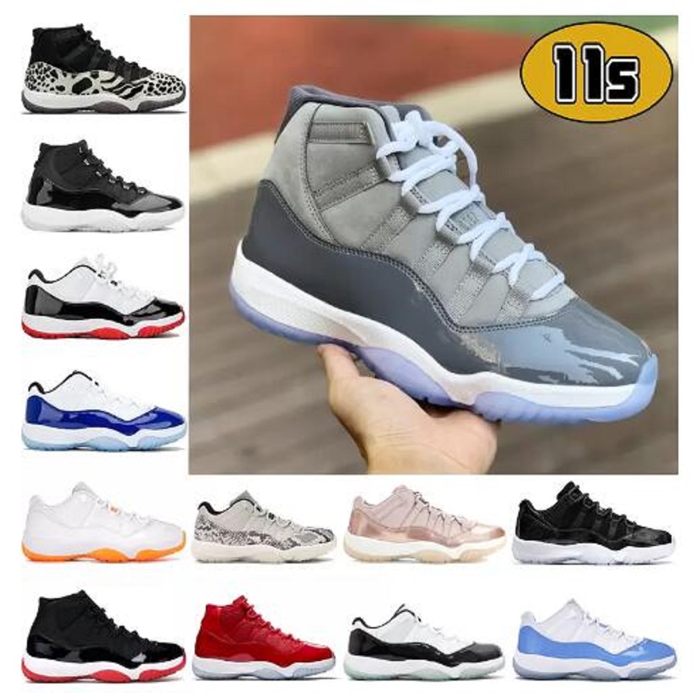 Man 11 11s cool grey mens Basketball Shoes Shoe Animal Instinct 25th Anniversary legend university blue white Concord Bred Citrus low high women Sneakers, # 43 
Man 11 11s cool grey mens Basketball Shoes Shoe Animal Instinct 25th Anniversary legend university blue white Concord Bred Citrus low high women Sneakers, # 43