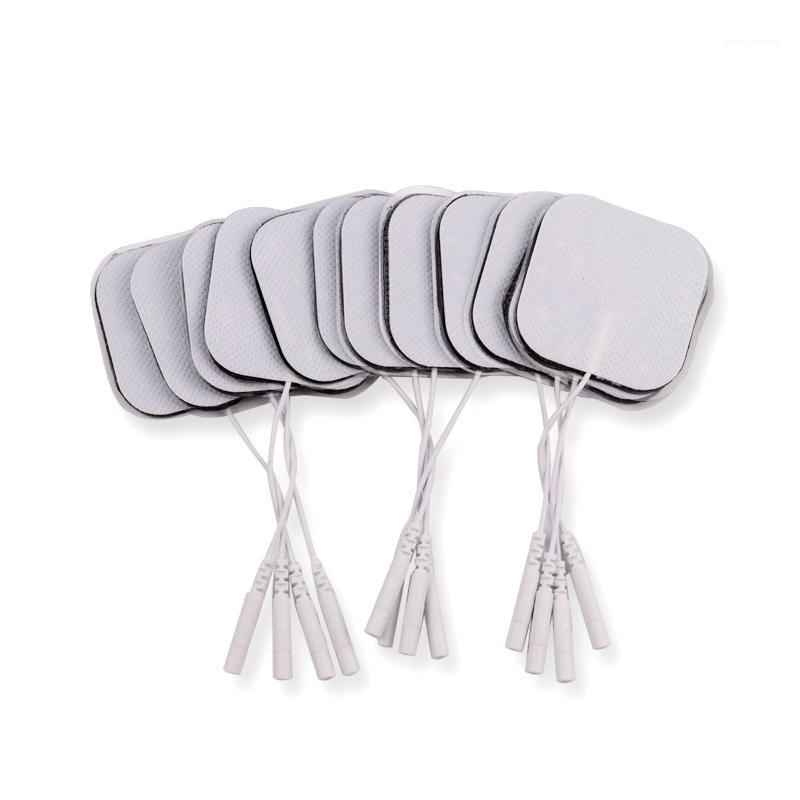 Electric Massagers 100Pcs/lot 5*5cm 2mm Plug Reusable Self Adhesive Tens Electrode Pads For Nerve Muscle Stimulator Digital Physiotherapy Ma
Electric Massagers 100Pcs/lot 5*5cm 2mm Plug Reusable Self Adhesive Tens Electrode Pads For Nerve Muscle Stimulator Digital Physiotherapy Ma