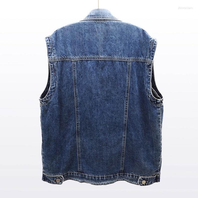 Women' Vests Fashion Rivets Denim Vest Women Korean Style Autumn Single Breasted Loose Fit Sleeveless Jacket Lapel Casual Waistcoat Tops Ph, Black
Women' Vests Fashion Rivets Denim Vest Women Korean Style Autumn Single Breasted Loose Fit Sleeveless Jacket Lapel Casual Waistcoat Tops Ph, Black
