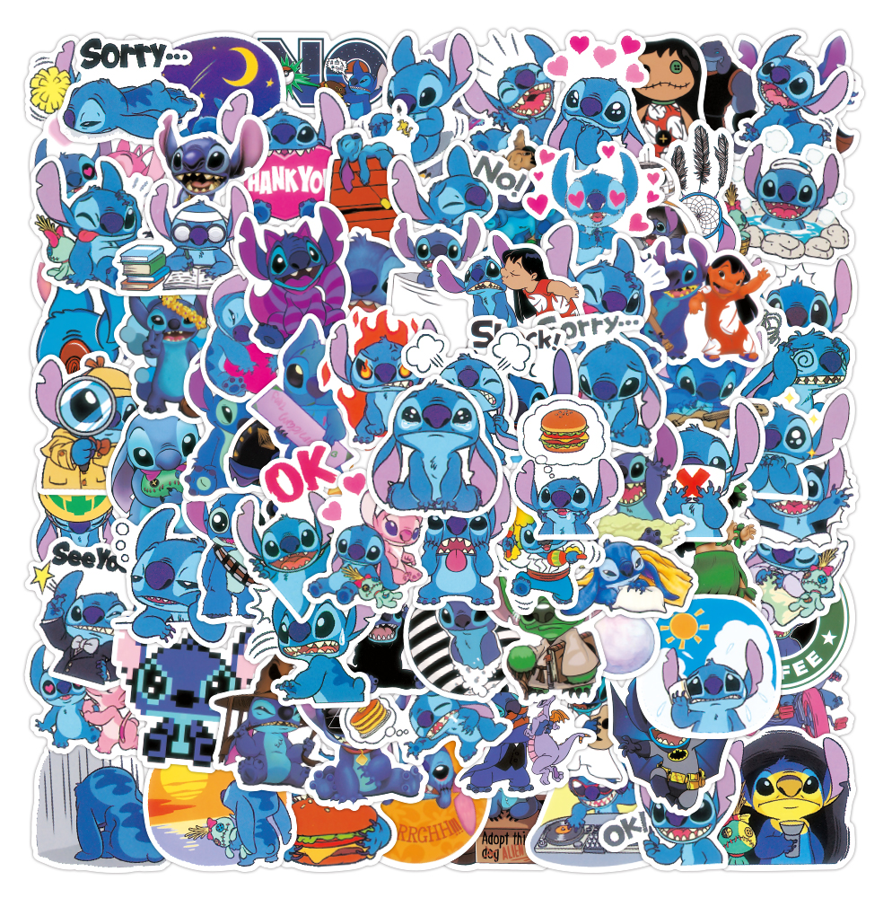 100Pcs Cartoon Anime Graffiti Sticker Waterproof Stitch Decals For DIY Laptop Notebook Guitar Phone Luggage Skateboard Kid Toy
100Pcs Cartoon Anime Graffiti Sticker Waterproof Stitch Decals For DIY Laptop Notebook Guitar Phone Luggage Skateboard Kid Toy