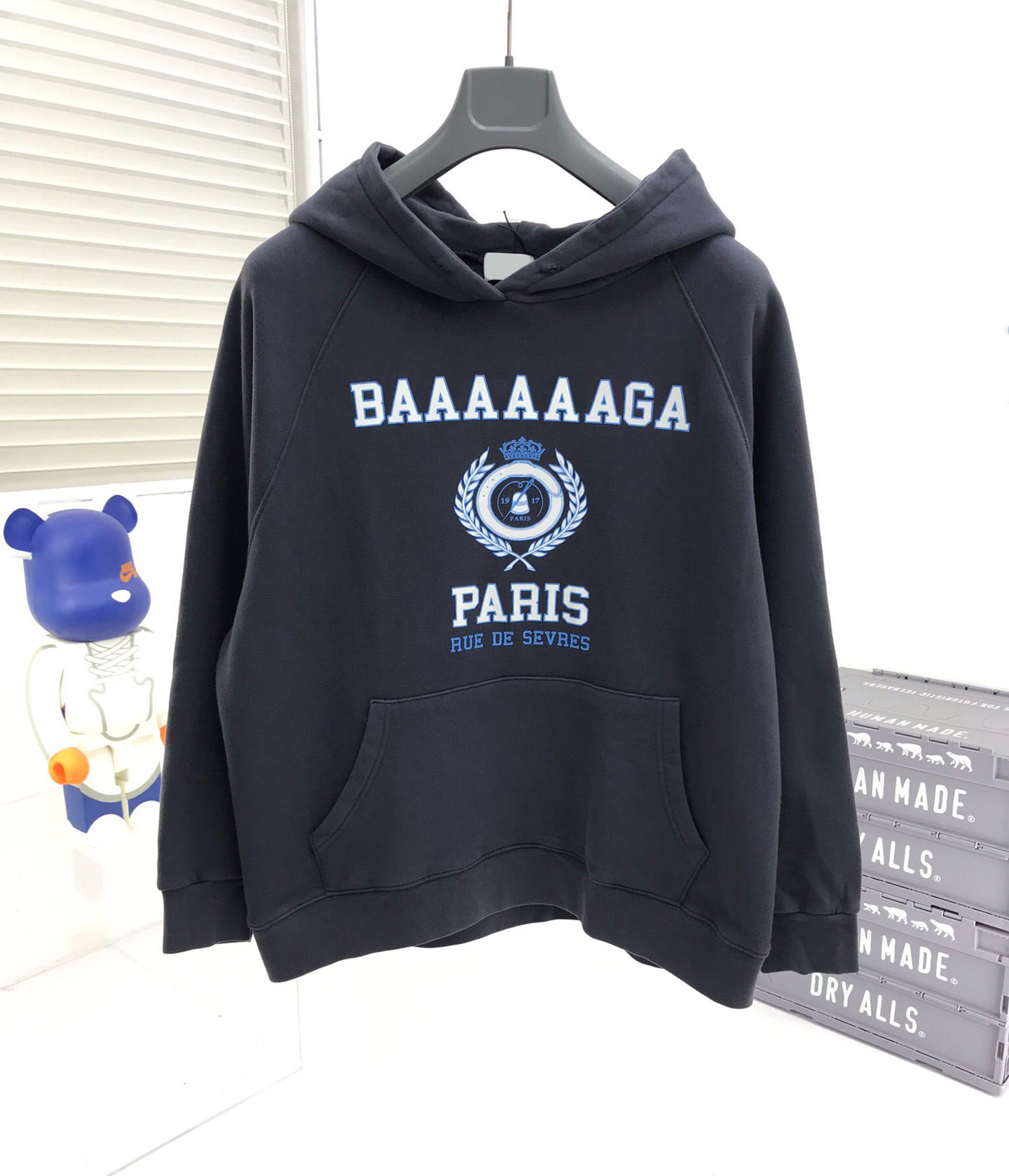 New AOP jacquard letter knitted sweater in autumn / winter 2022acquard knitting machine e Custom jnlarged detail crew neck cotton rd56d, Blue
New AOP jacquard letter knitted sweater in autumn / winter 2022acquard knitting machine e Custom jnlarged detail crew neck cotton rd56d, Blue
